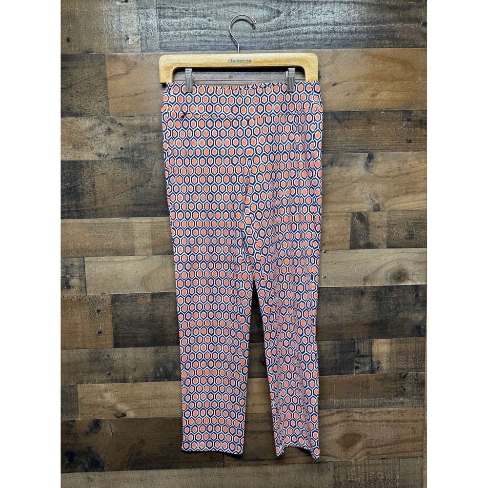 J.McLaughlin XS Pants Geometric Print Stretch Casual Career Women's